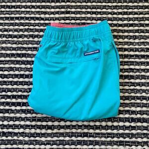 🌿Southern Tides Mens Tidal Wave Turquoise 2.0 Swim Trunk READ